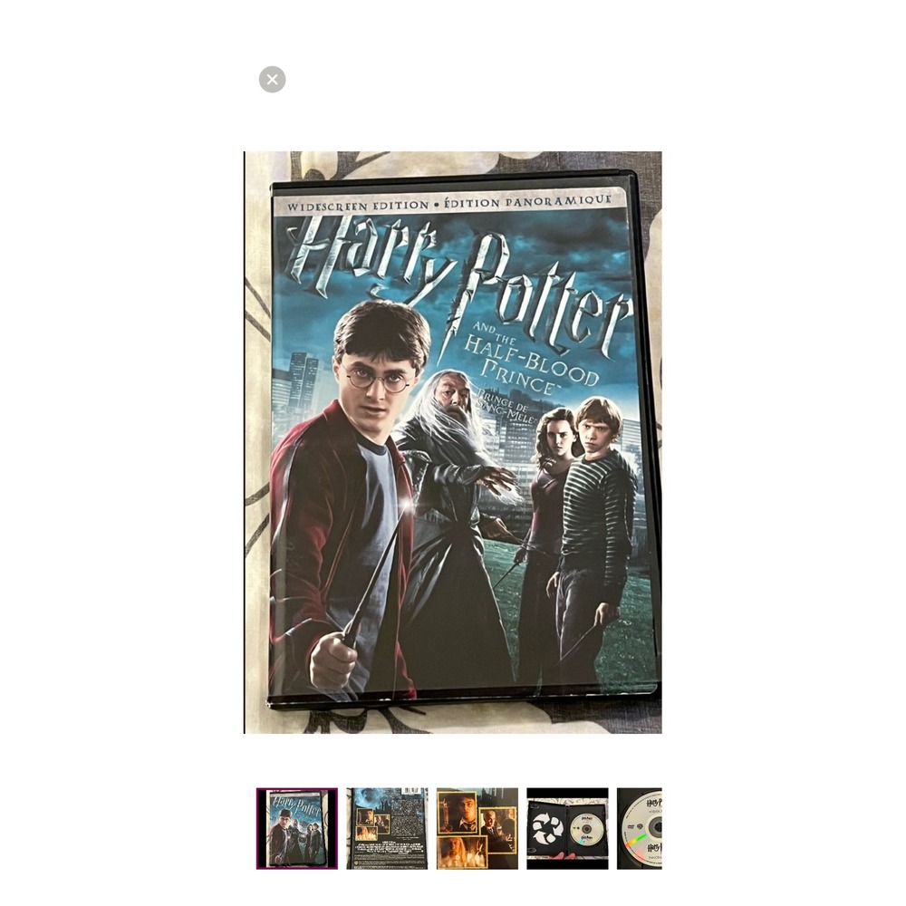 Harry Potter and the Half Blood Prince Widescreen Edition DVD Movie